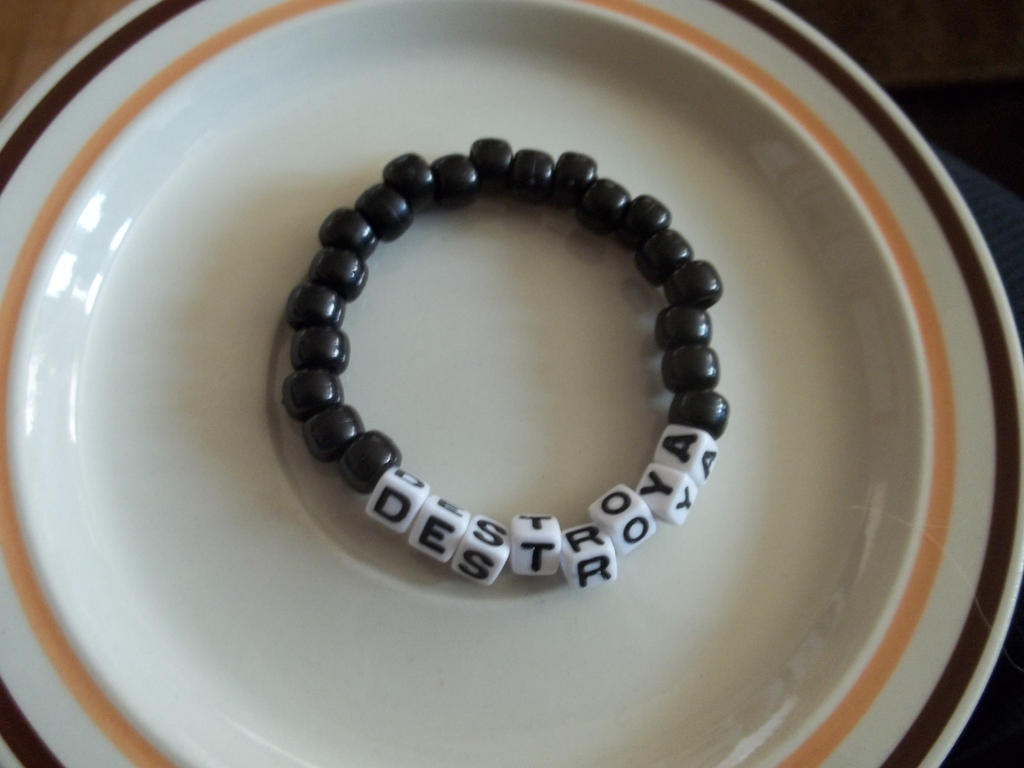 DESTROYA Kandi Bracelet