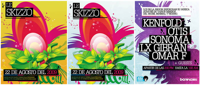 Flyer + Poster : Le Skizzo 2