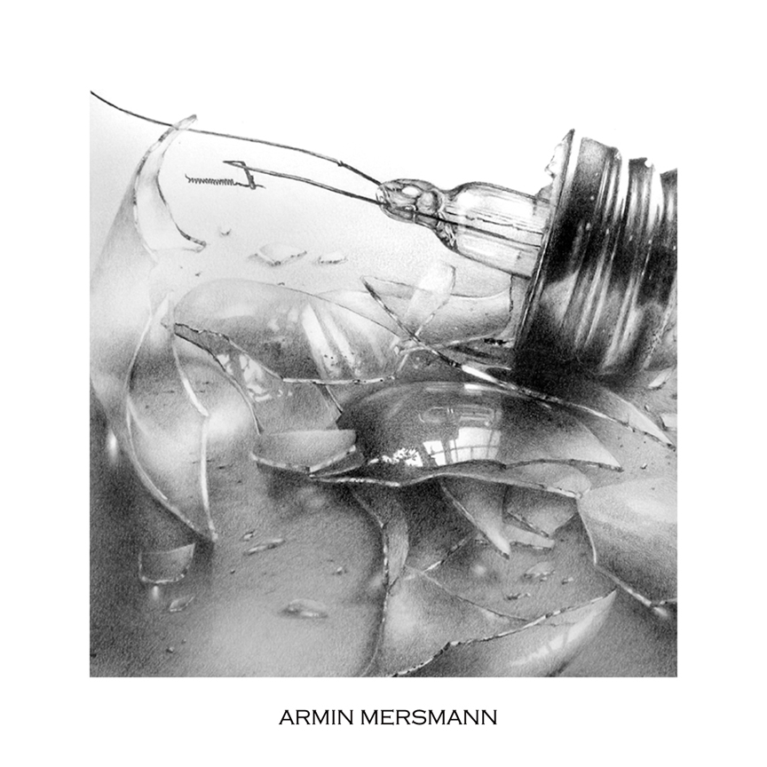 Shattered I, drawing by arminmersmann