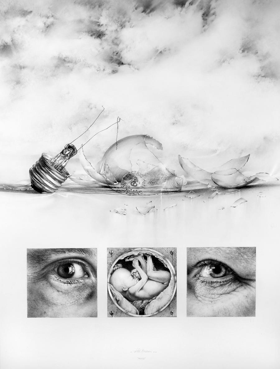 Fragile _ pencil drawing