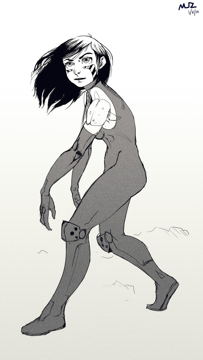 Battle angel alita fanart!