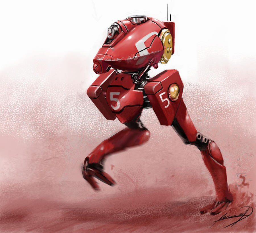RACING MECH by muzzoid on DeviantArt