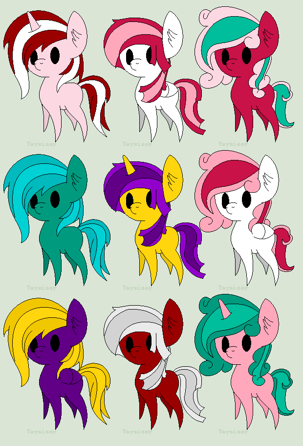 Pony adoptables batch 2 Open