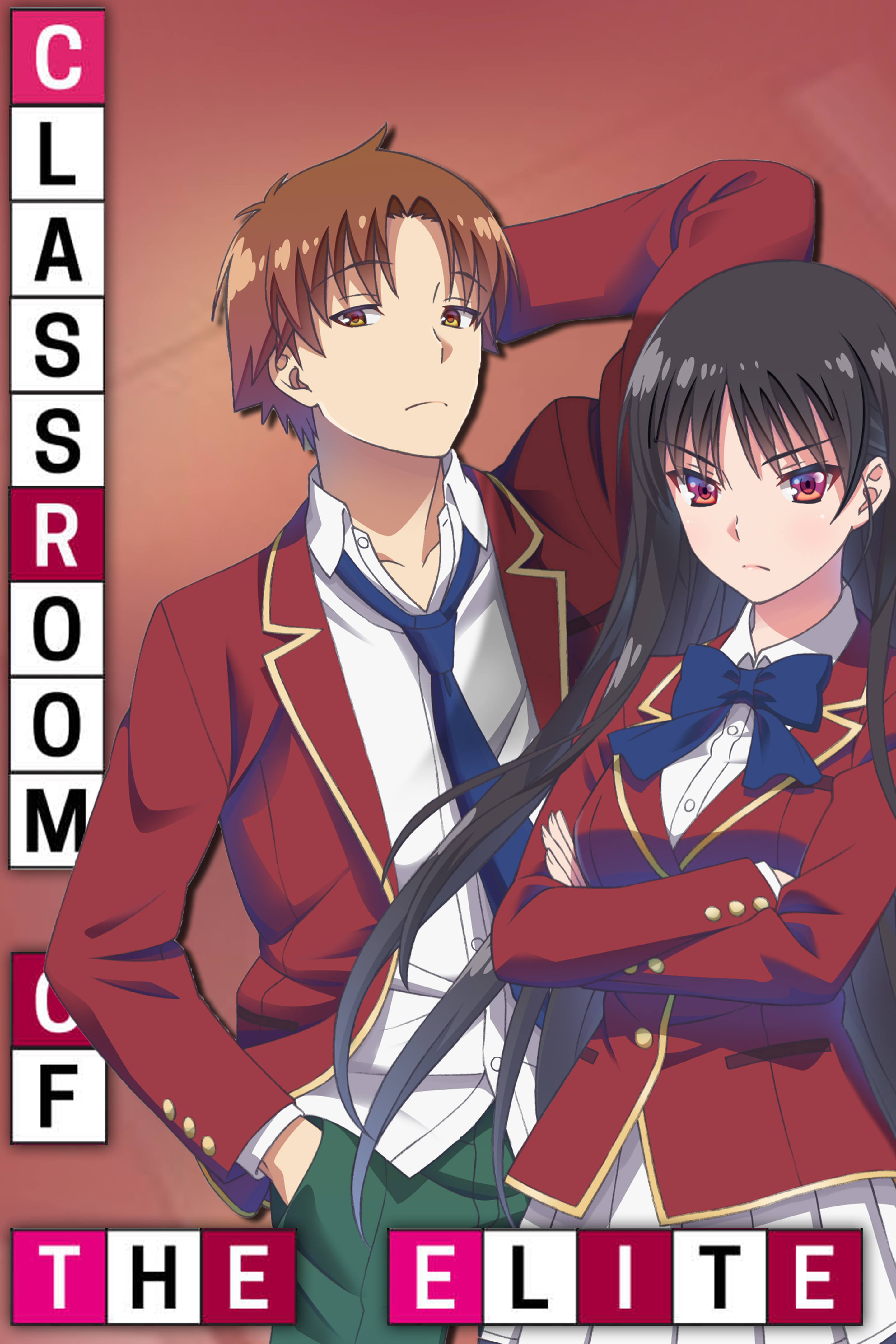 Classroom of the elite anime poster  Anime classroom, Anime, Anime titles