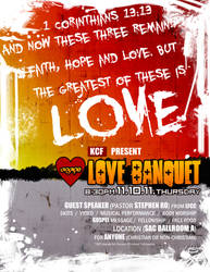 KCF Love Banquet Poster