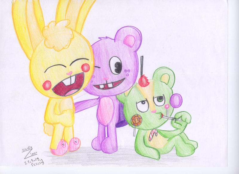 HTF crew by FoxyHTF on DeviantArt