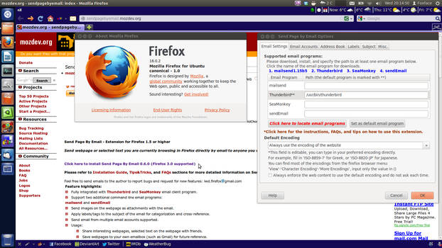 Send Page By Email-Firefox