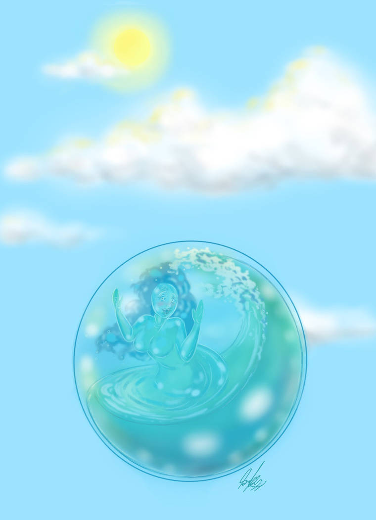 Deviantart Water Element Water Elemental by bubble-fan on DeviantArt