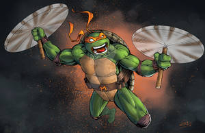 Michelangelo Colors TMNT