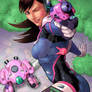 D.VA Overwatch Colors