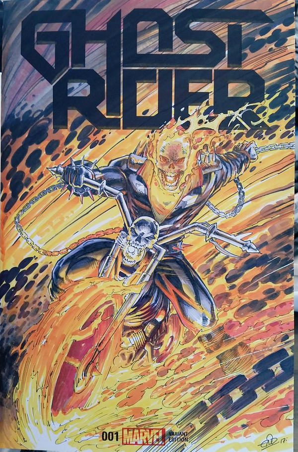 Ghost Rider Sketchcover 