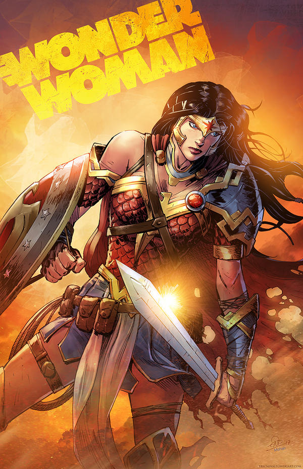 Wonder Woman Colors by SaviorsSon