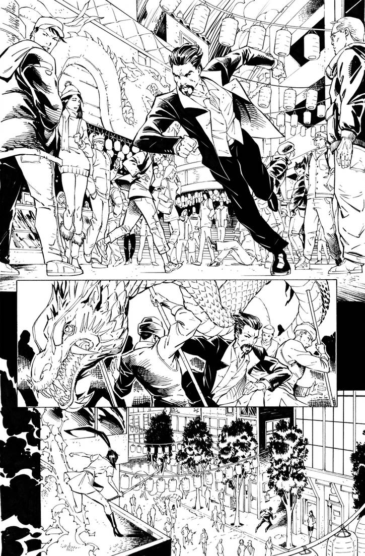 Sentry Shadow Form Shadow Sentry: Origins1 pg4 inks by SaviorsSon on DeviantArt