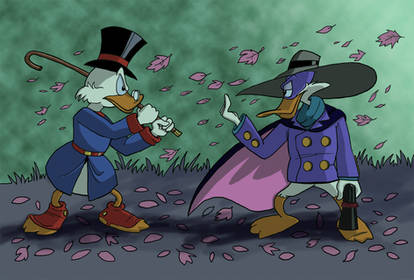 Scrooge McDuck vs Darkwing Duck