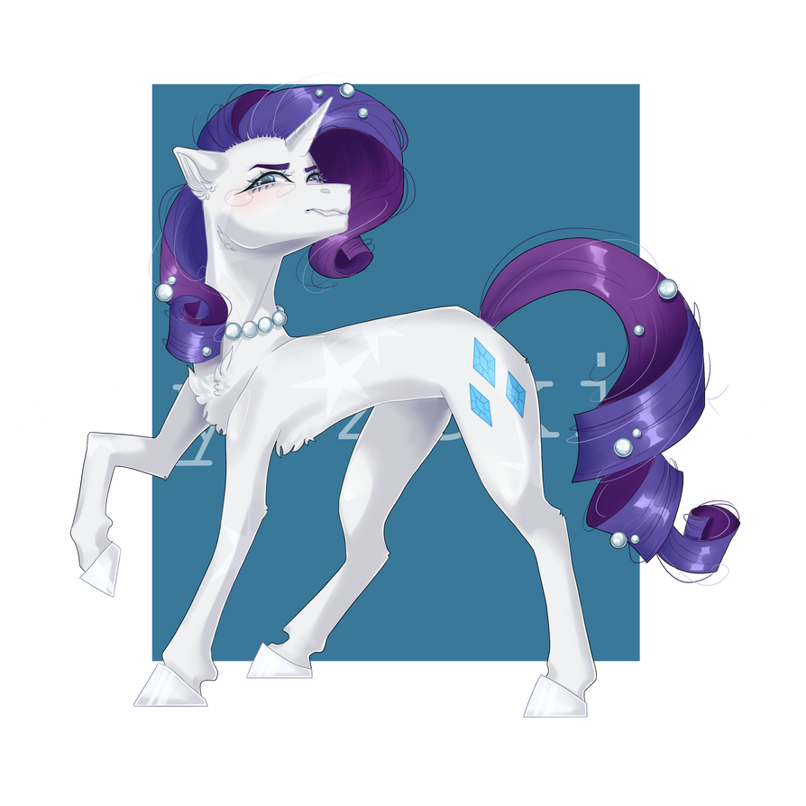 Rarity | MLP fanart by iyezekiil on DeviantArt