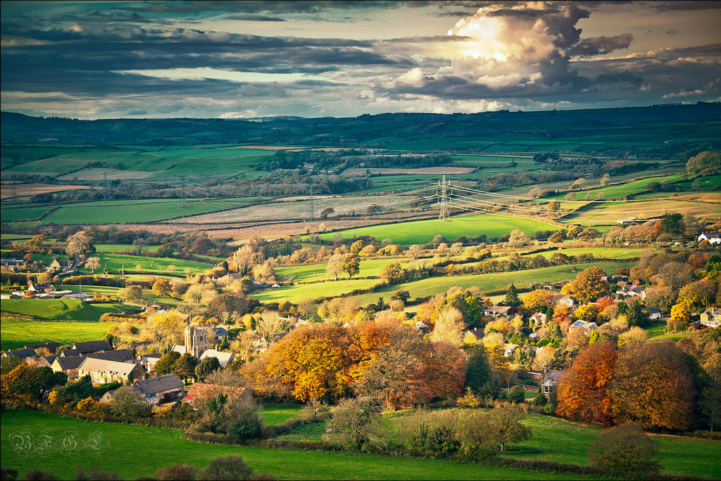 Village countryside. Графство Хэмпшир Великобритания. Ланкашир Англия пейзаж. Йоркшир Англия осень. Сельская Англия Йоркшир 19 век.