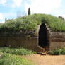 Etruscan Tumulus Stock