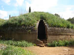 Etruscan Tumulus Stock