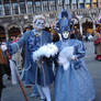 Masked Couple Stock