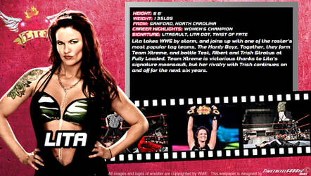 WWE Lita ID Wallpaper Widescreen