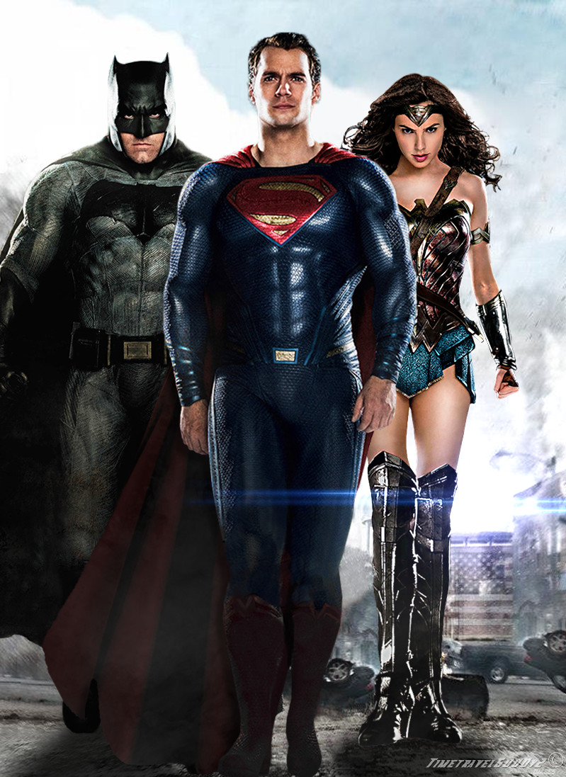 DCEU Trinity Poster (Batman Superman Wonder Woman) by Timetravel6000v2 on  DeviantArt