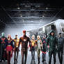 CW DCTV Poster Supergirl Flash Arrow LOT
