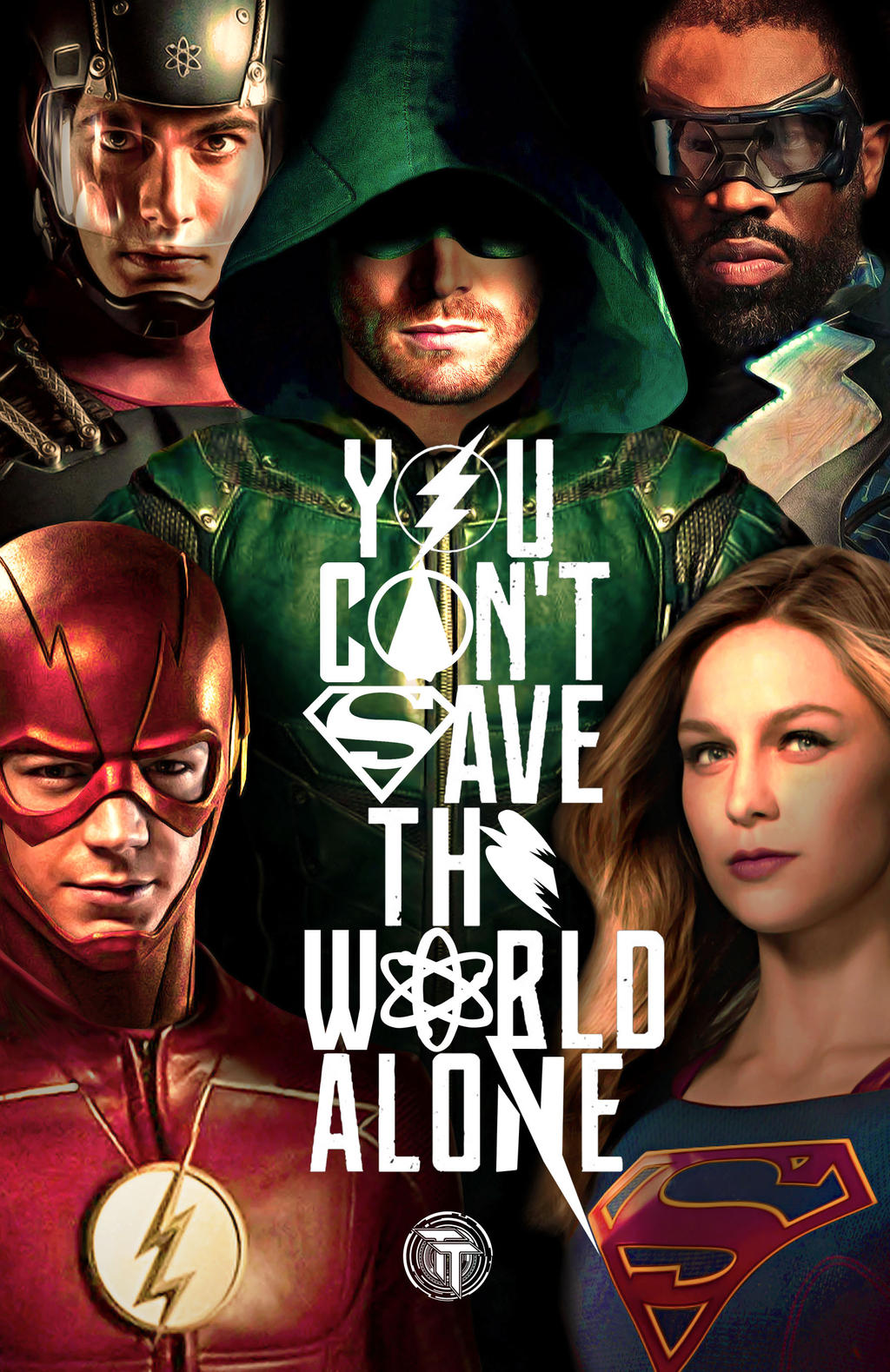 DCTV Poster (Justice League Style)