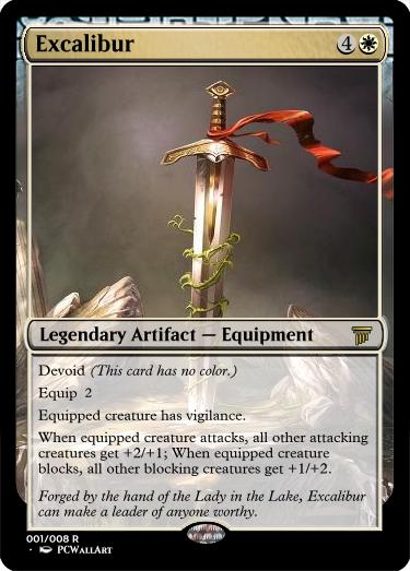 excalibur mtg card Excalibur, Sword of Eden | Assassin's Creed