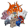 Tailed Beasts Render