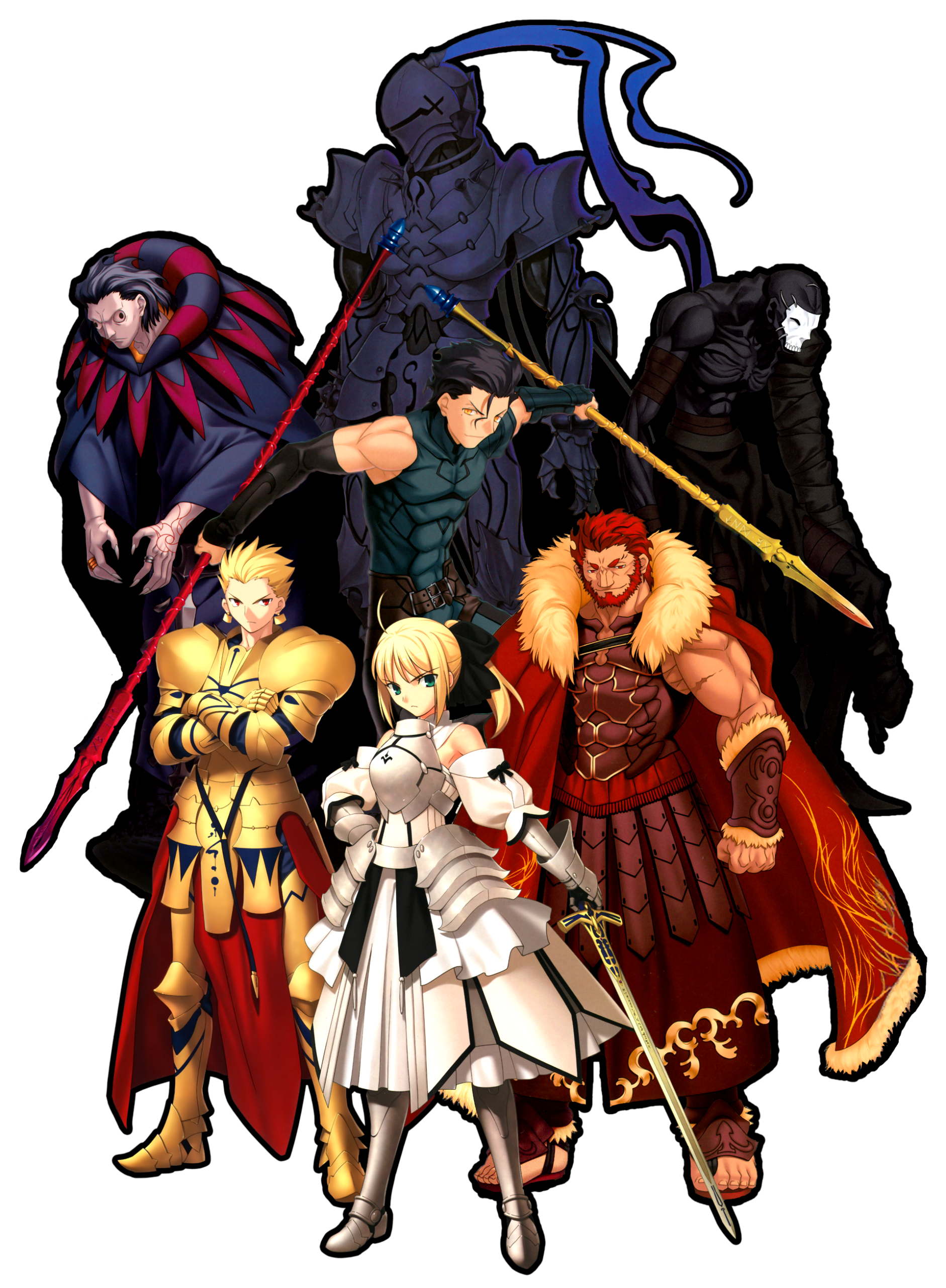 Fate Zero Servants Render By Buz Mavisi On Deviantart Fate Zero Servants Render By Buz Mavisi On Deviantart