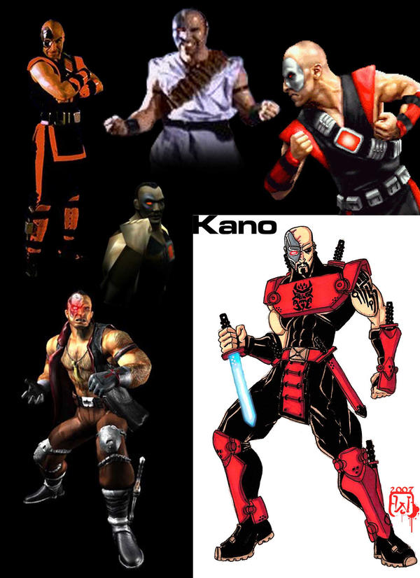 Kano Evolution by W-Orks on DeviantArt