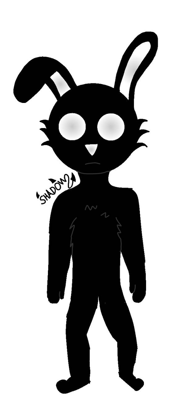 Shadow plushie version 1 by ShadowFreakDraws on DeviantArt