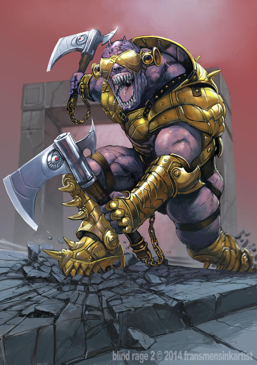 Blind rage 2 by FransMensinkArtist on DeviantArt