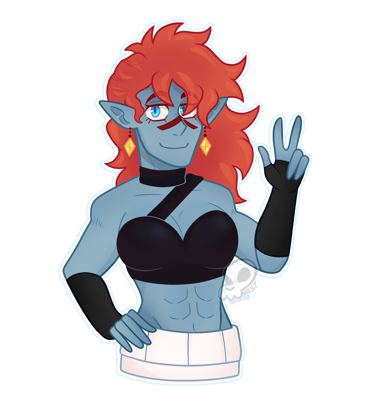 DBZ oc request #8 by Sp00kyskullz on DeviantArt