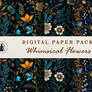 Whimsical Flower Digital Paper Set 1