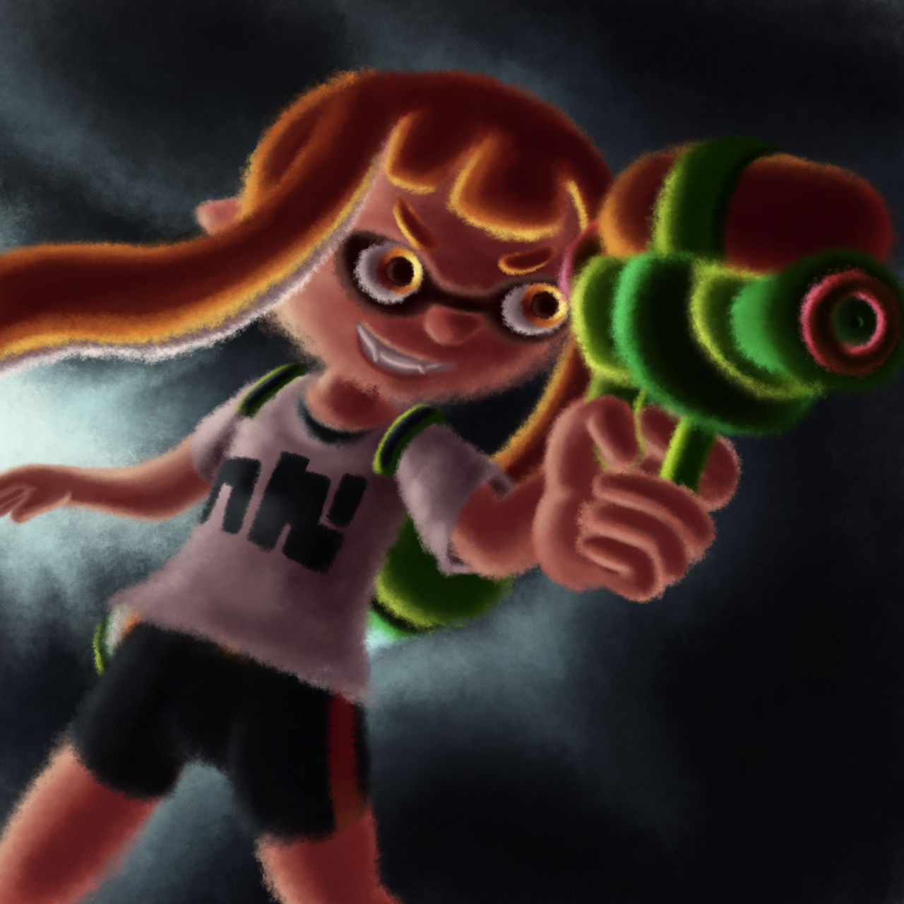 INKLING FROM SPLATOON??? by TheWaffleCaptain on DeviantArt