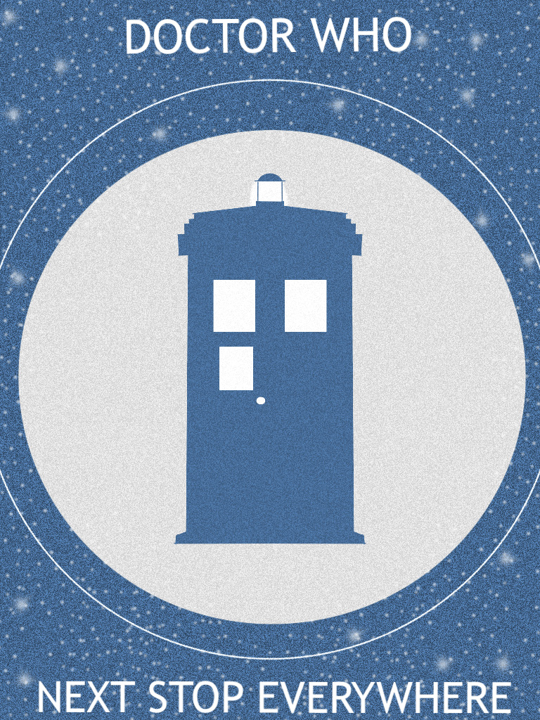 Doctor Who Minimalist Poster