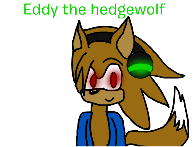 Eddy the hedgewolf gift