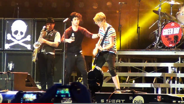 Me On Stage With Green Day