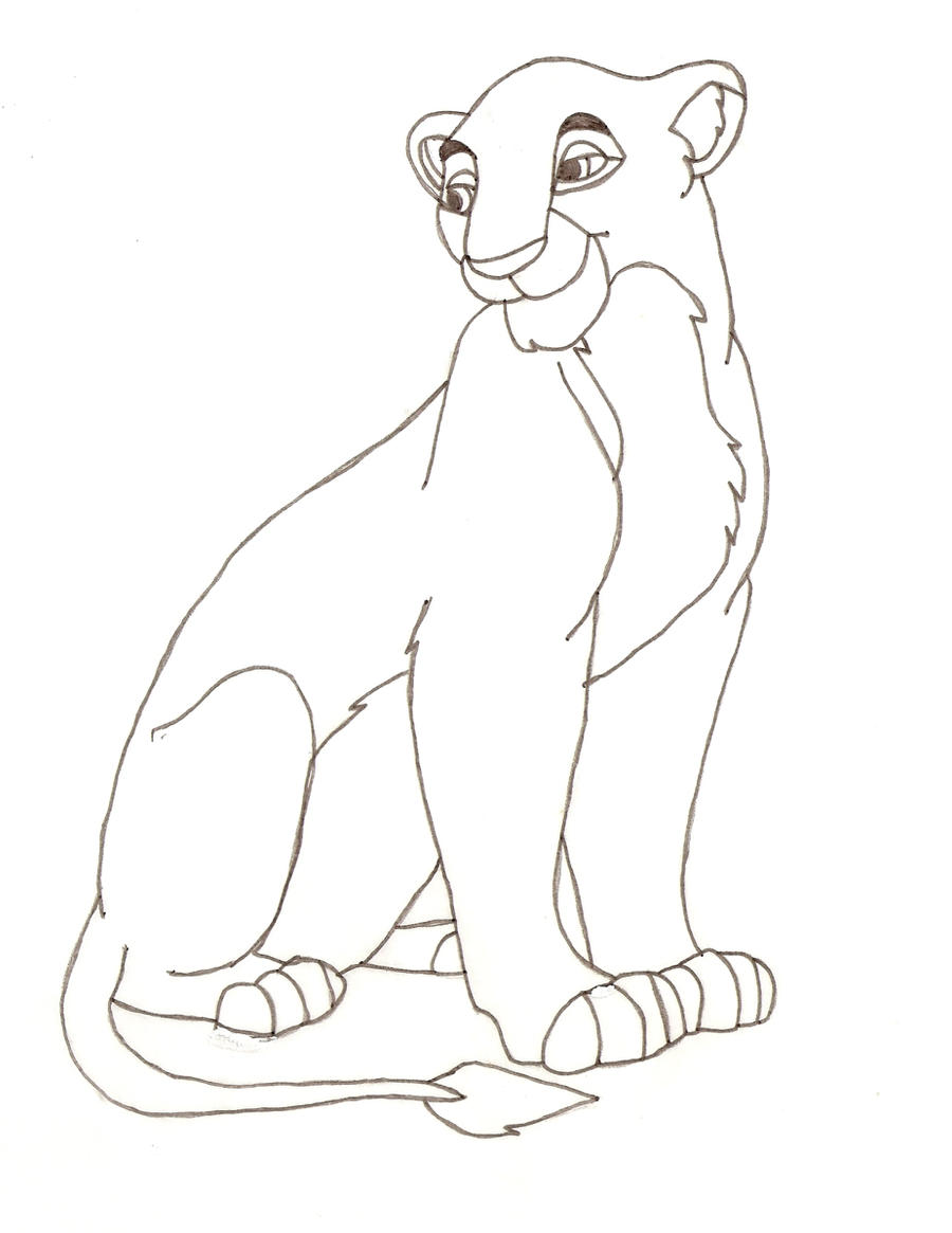 sarabi coloring page by pegfan on DeviantArt