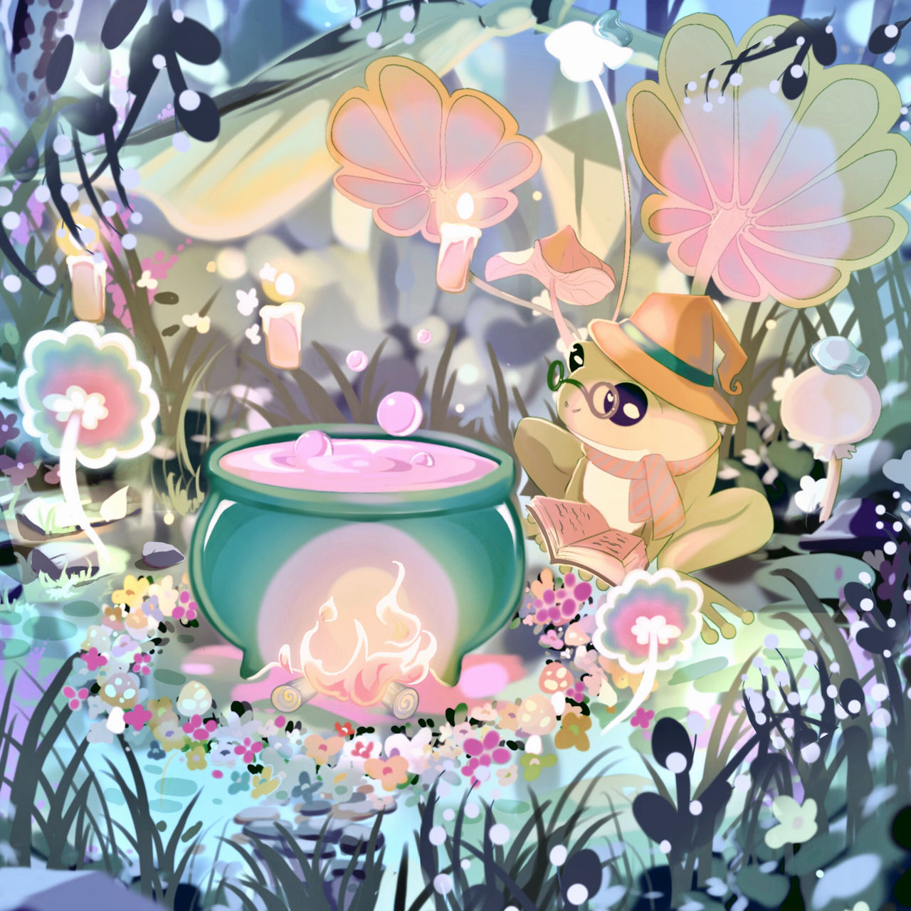 Froggy Magic by Mushbunny on DeviantArt