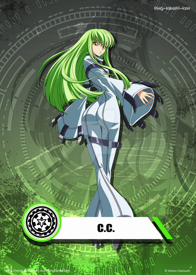 c.c. (code geass) by KINGKanekiKen on DeviantArt