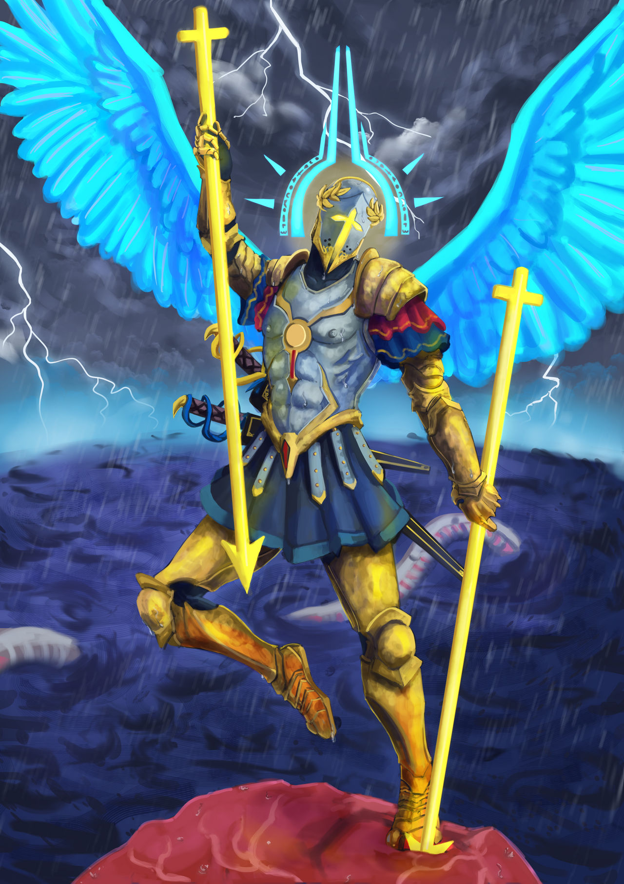 Ultrakill Gabriel Redesign by Notnalow on DeviantArt