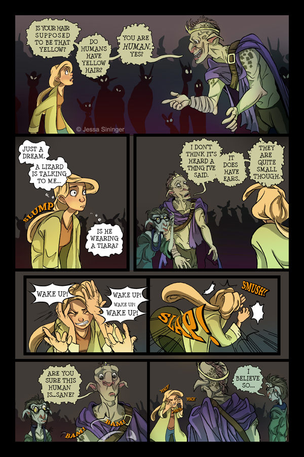 Goblin Comic Page