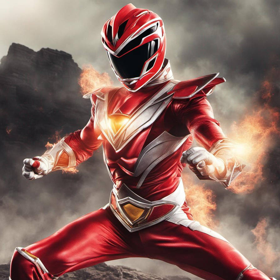 Fire Power Ranger! Blaze Form! by pungerboy on DeviantArt