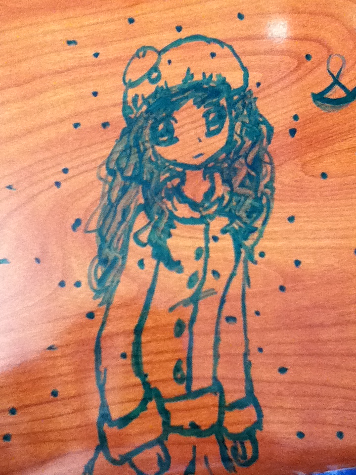 Yay for more desk doodling