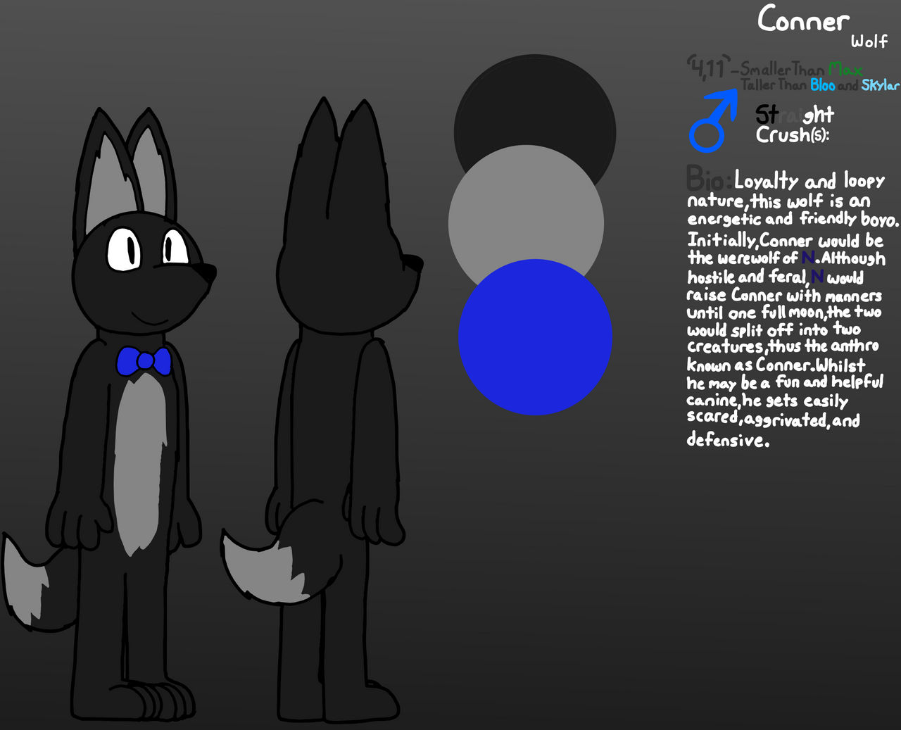 Conner (Reference Sheet 2022) by Bonniebro136 on DeviantArt