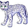 Indigo Snow Leopard for Mystikjinx