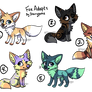 [5/5 OPEN] Cute Fox Adopt Set 2