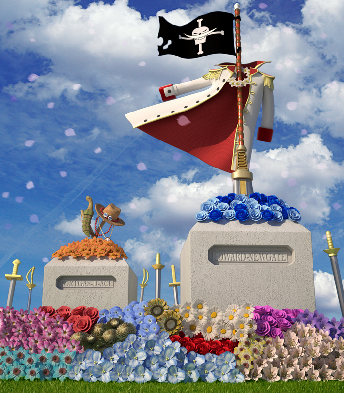 Ace and whitebeard tomb